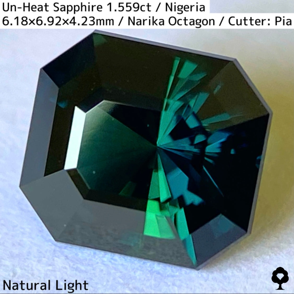 Un-Heat Sapphire 1.559ct / Nigeria