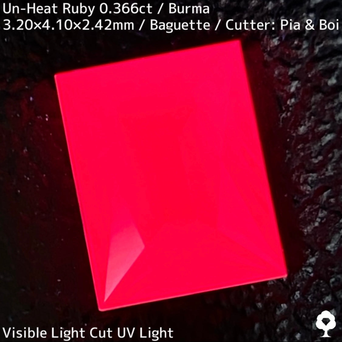 Un-Heat Ruby 0.366ct / Burma