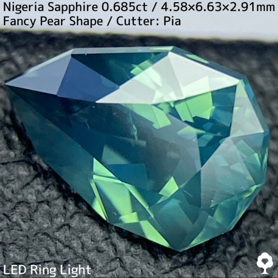 Un-Heat Sapphire 0.685ct / Nigeria