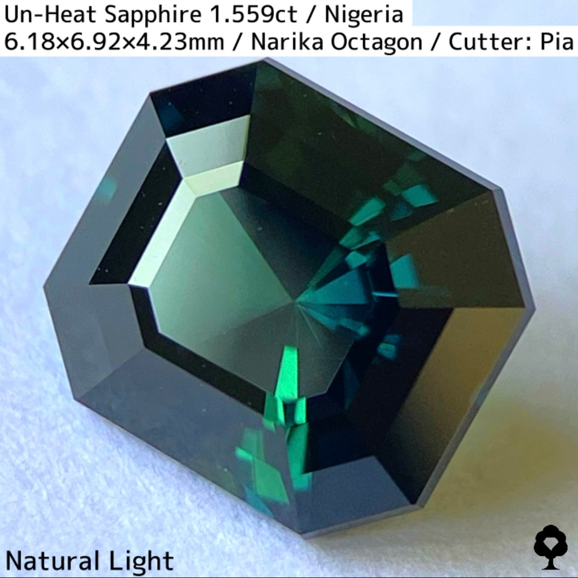 Un-Heat Sapphire 1.559ct / Nigeria