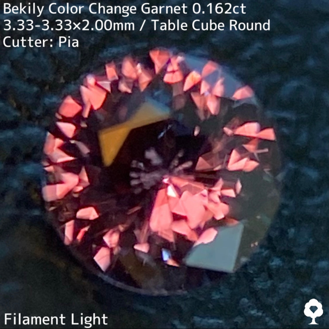 Color Change Garnet 0.162ct / Bekily(Madagascar)