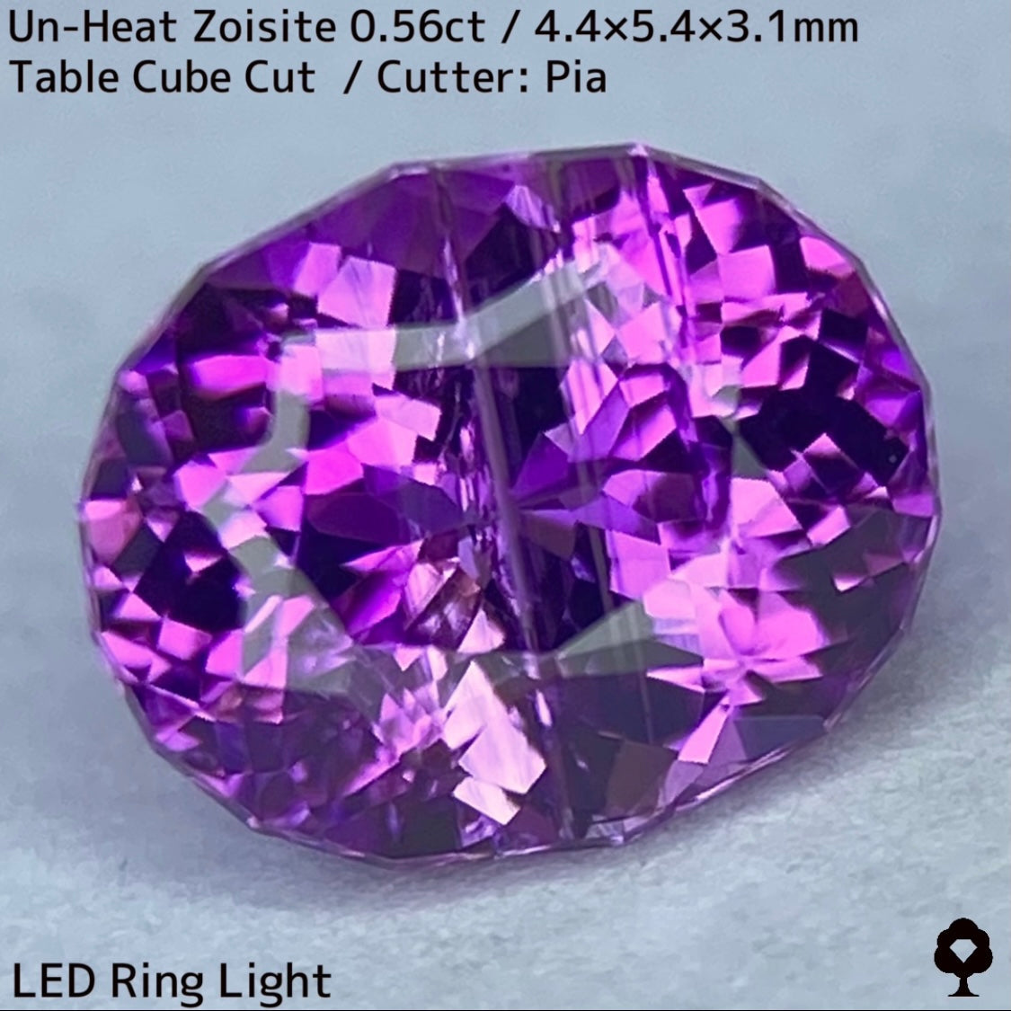 Un-Heat Zoisite 0.563ct / Tanzania