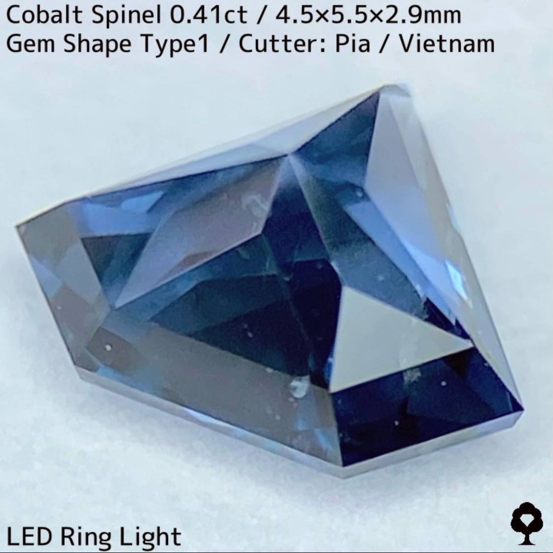 Cobalt Spinel 0.41ct / Vietnam