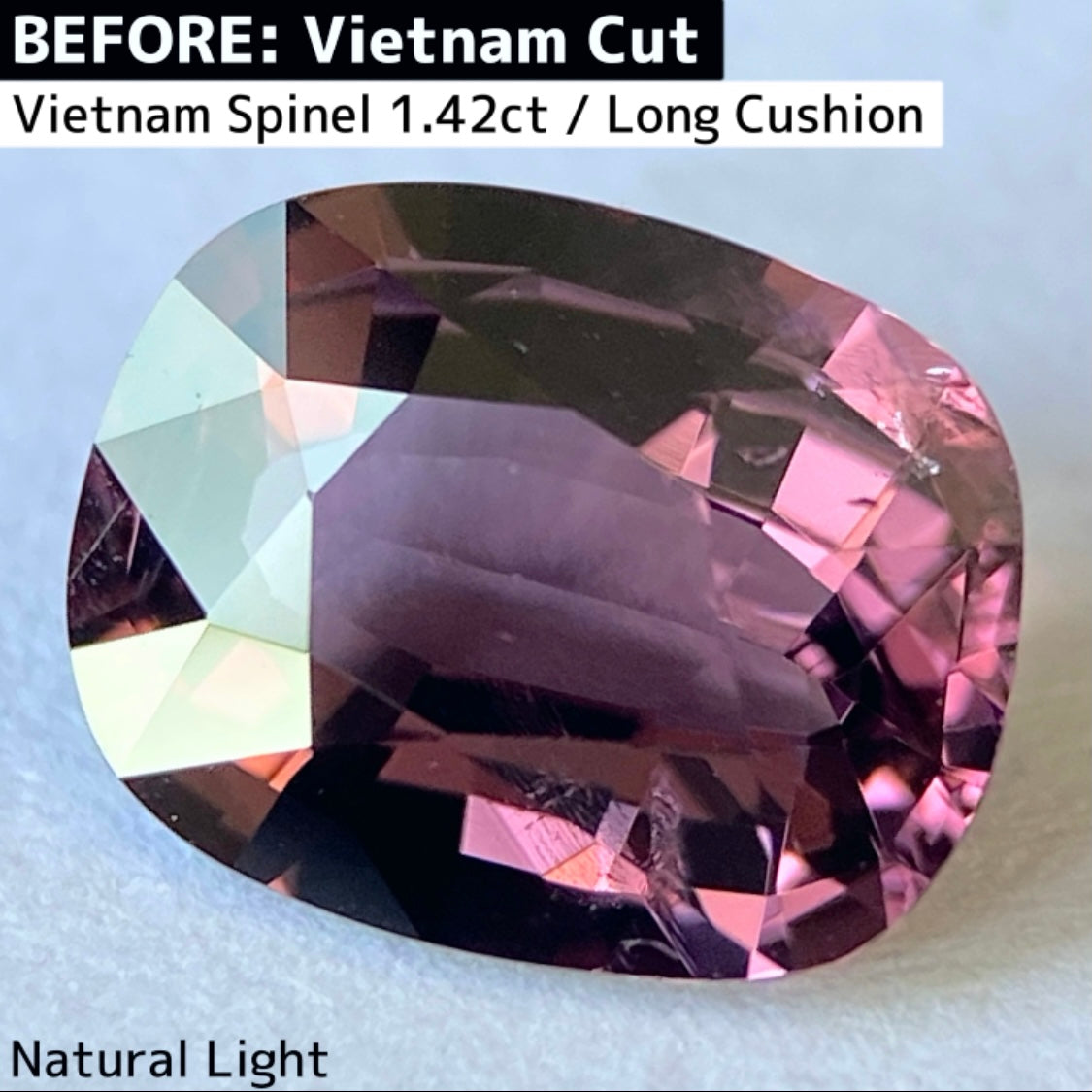 Spinel 0.888ct / Vietnam