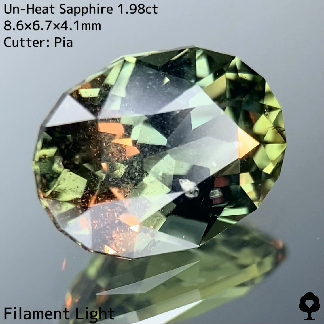 Un-Heat Sapphire 1.98ct / Namibia