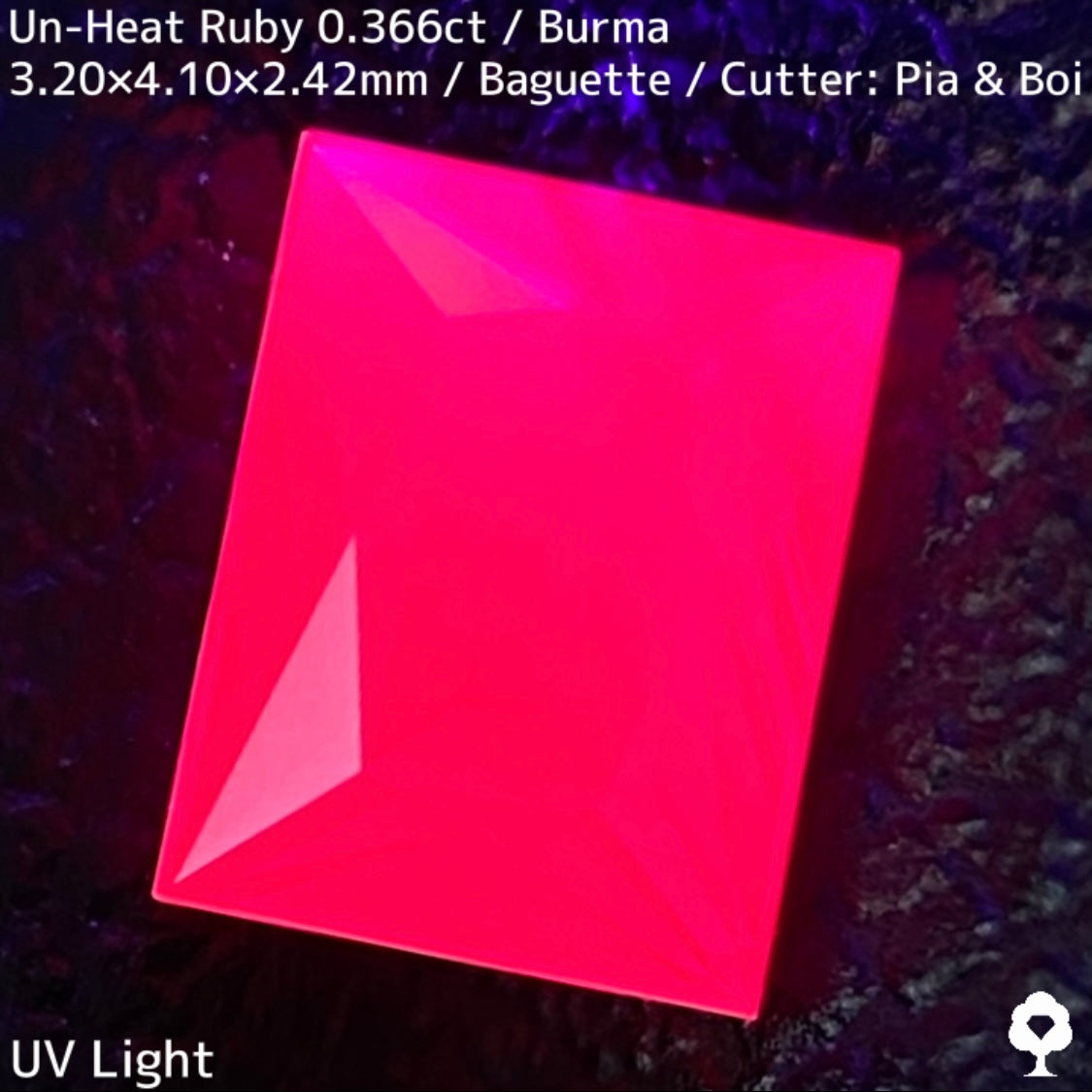 Un-Heat Ruby 0.366ct / Burma