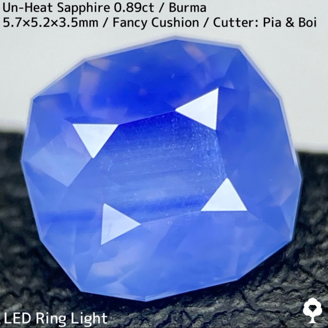 Un-Heat Sapphire 0.896ct / Burma