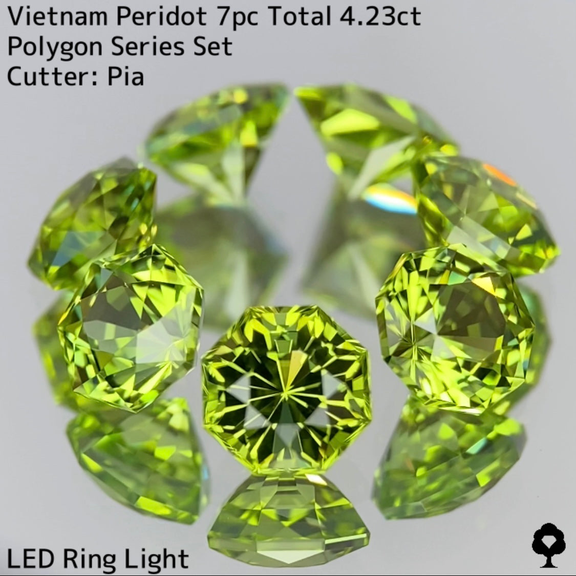 Peridot 7P 4.23ct / Vietnam / Narika collection