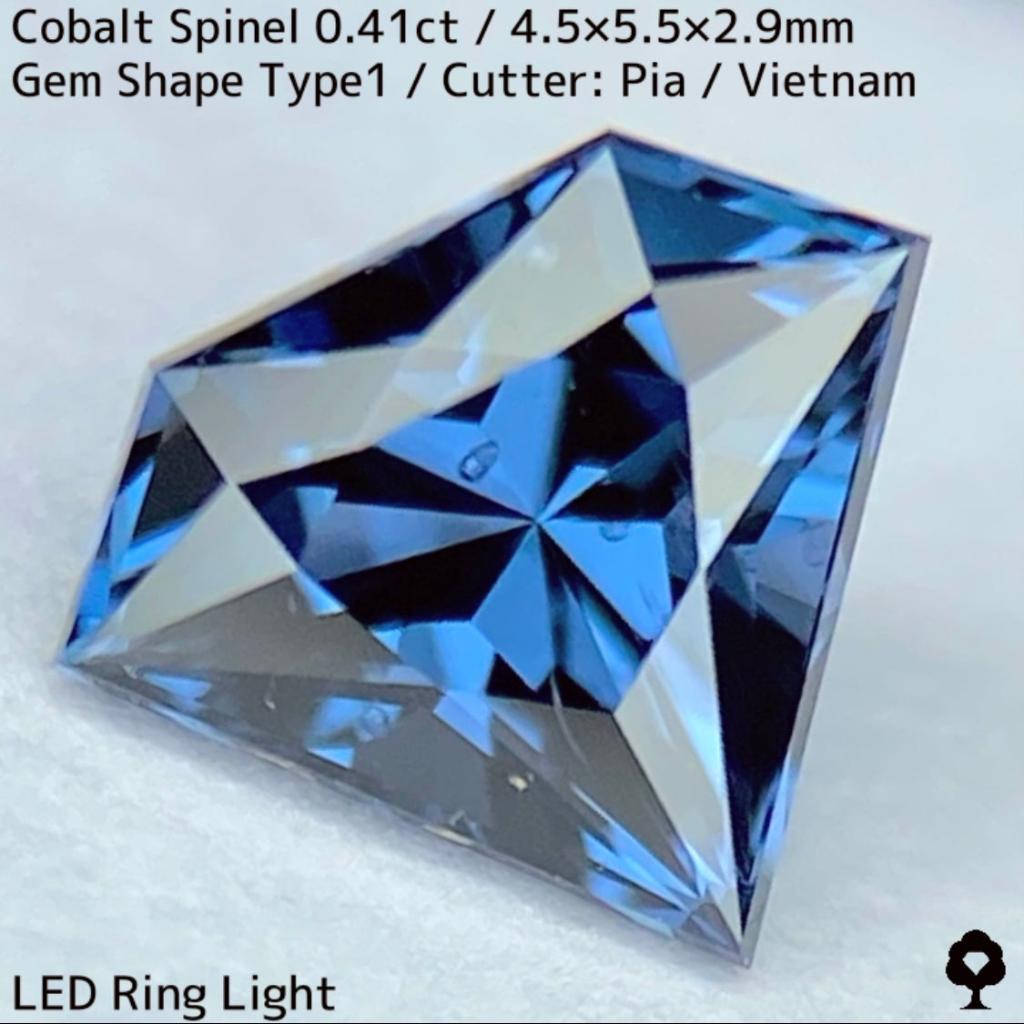 Cobalt Spinel 0.41ct / Vietnam