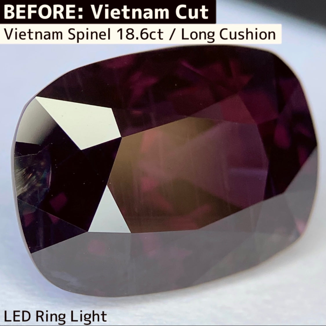 Spinel 13.52ct / Vietnam / Ayatori