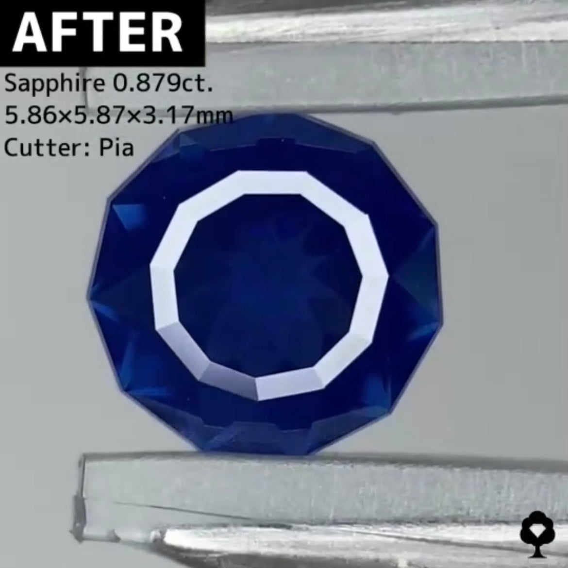 【BEFORE宝石】sapphire 1.198ct
