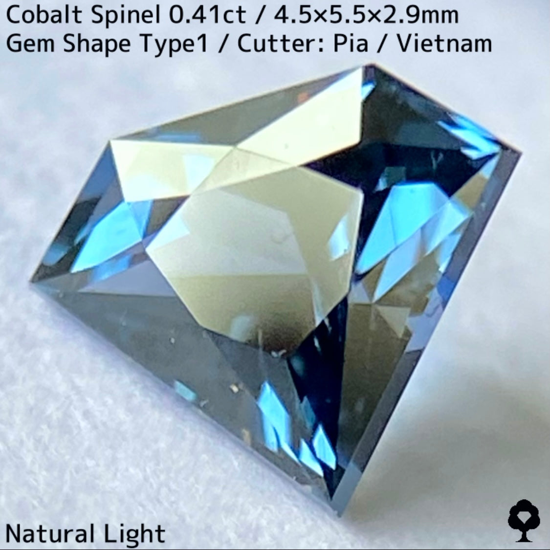 Cobalt Spinel 0.41ct / Vietnam