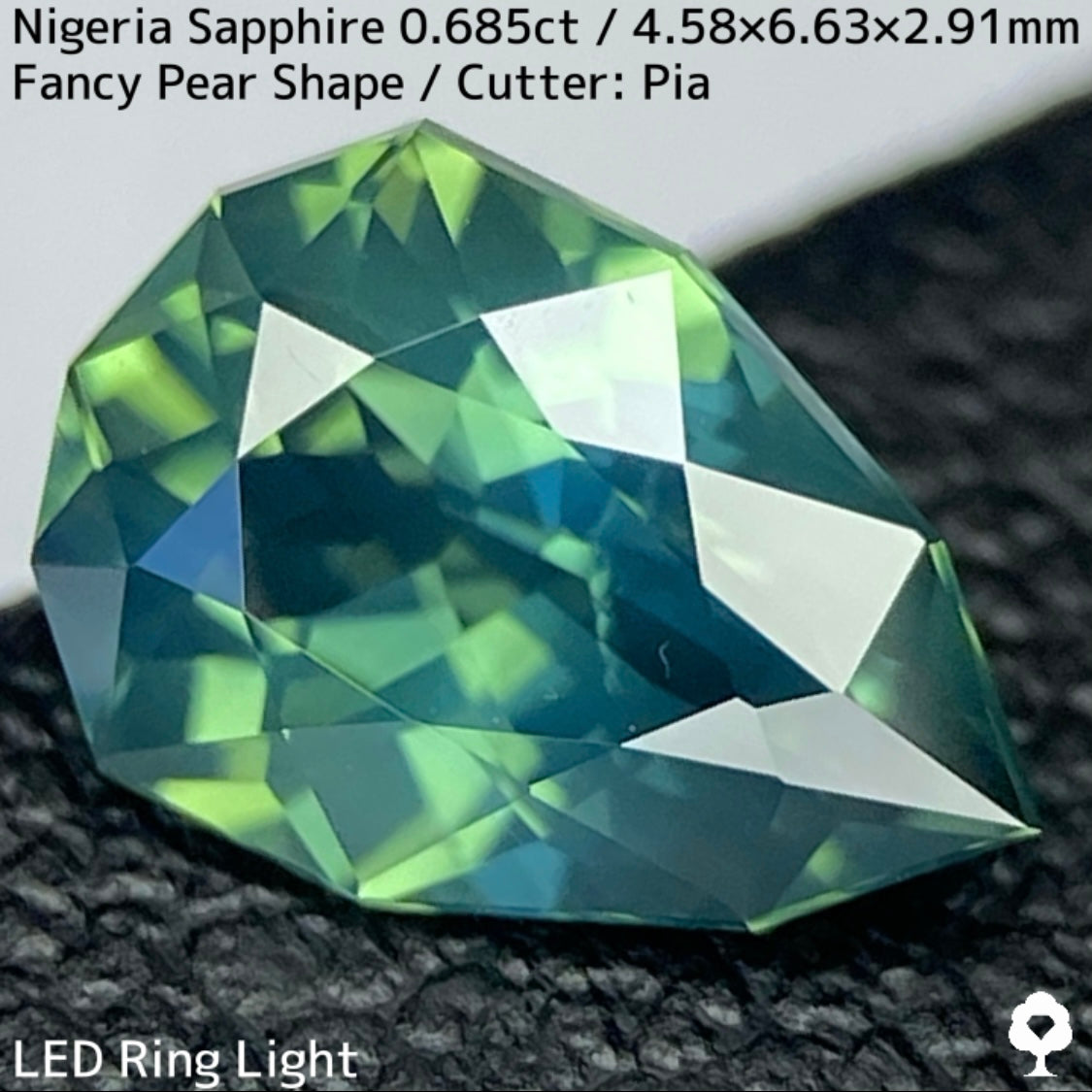 Un-Heat Sapphire 0.685ct / Nigeria
