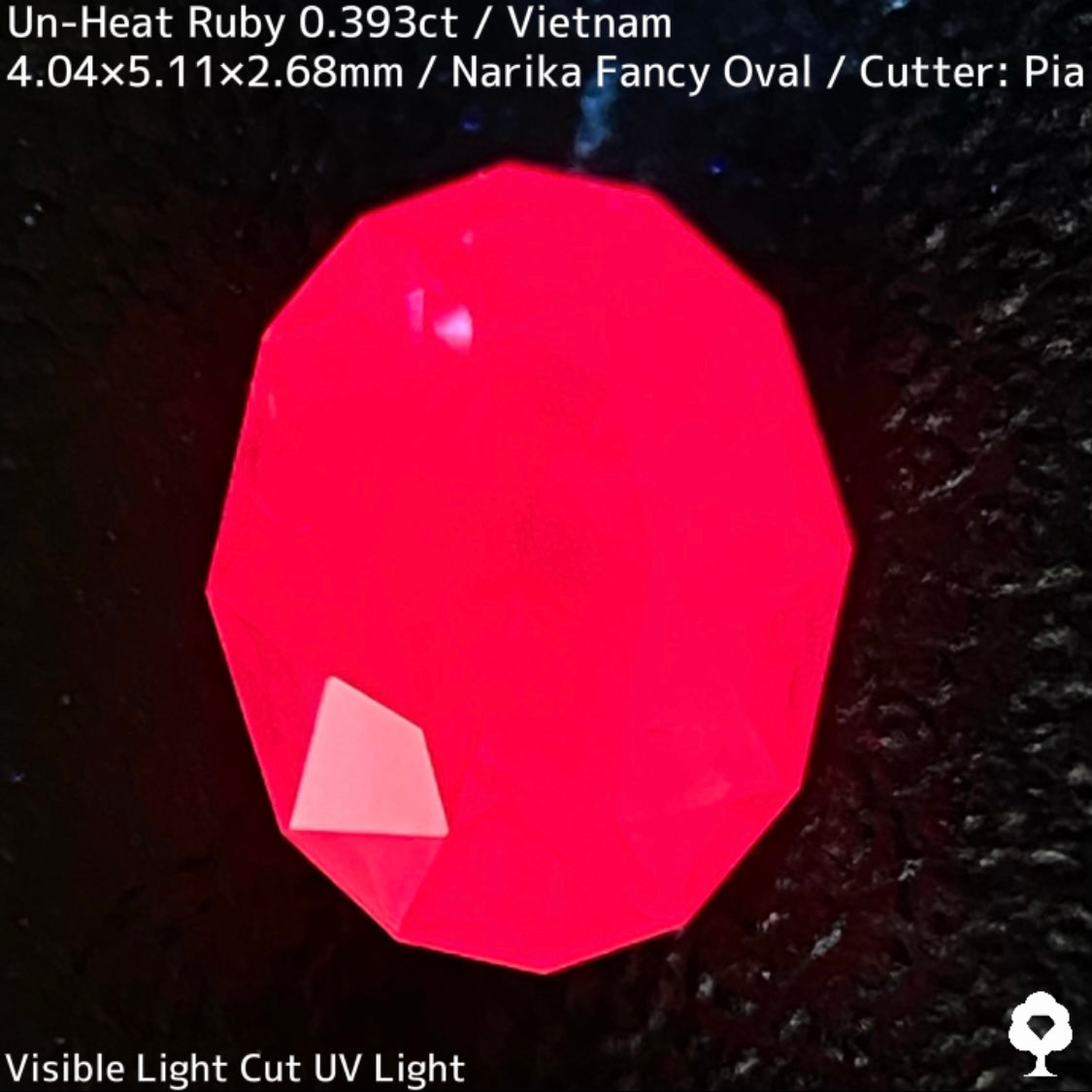 Un-Heat Ruby 0.393ct / Vietnam