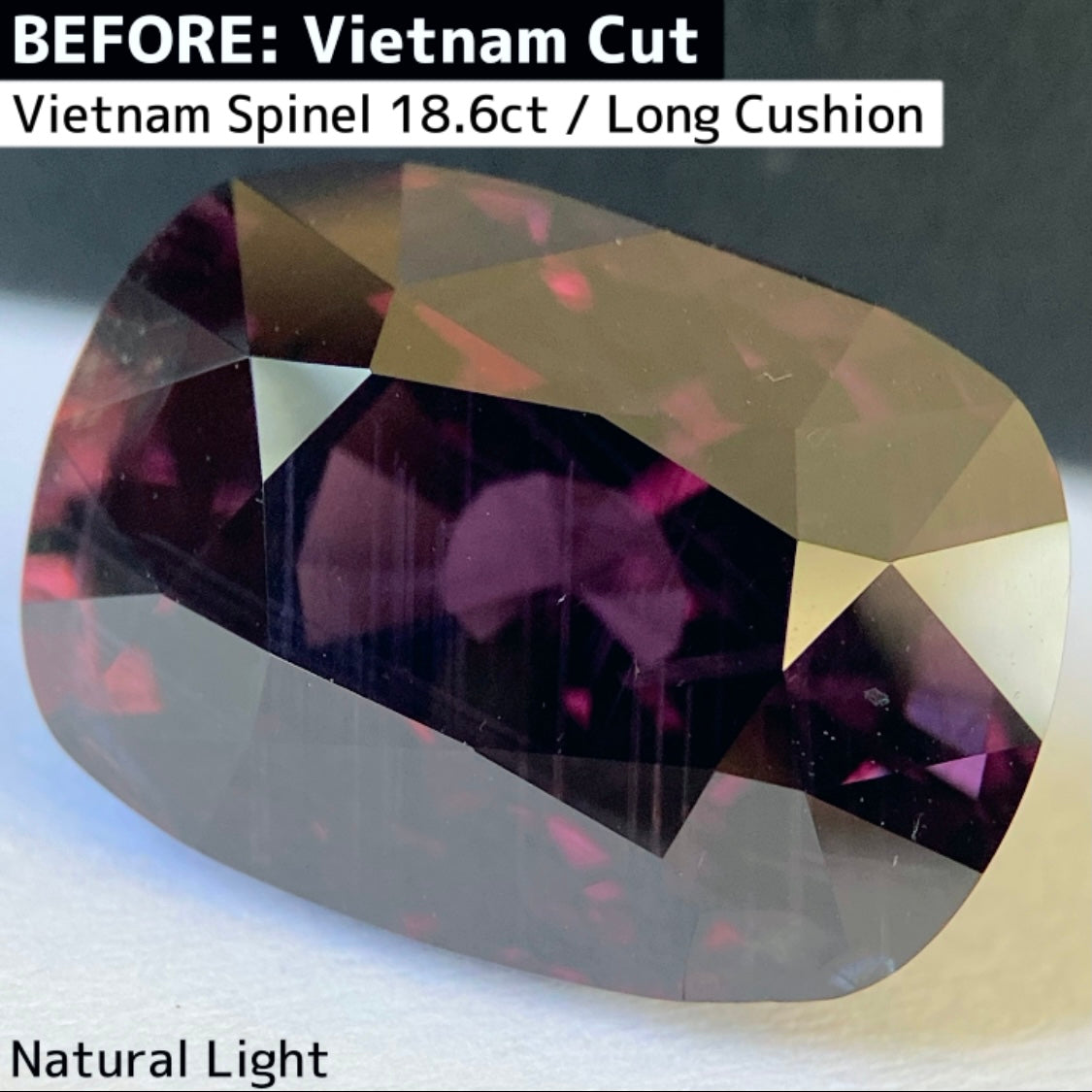 Spinel 13.52ct / Vietnam / Ayatori