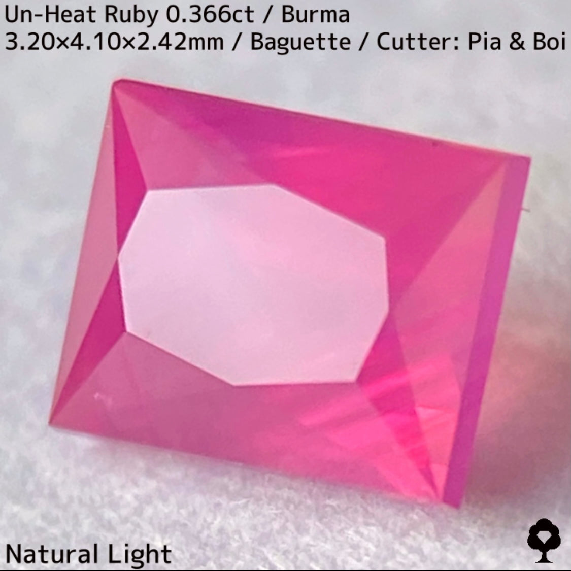 Un-Heat Ruby 0.366ct / Burma