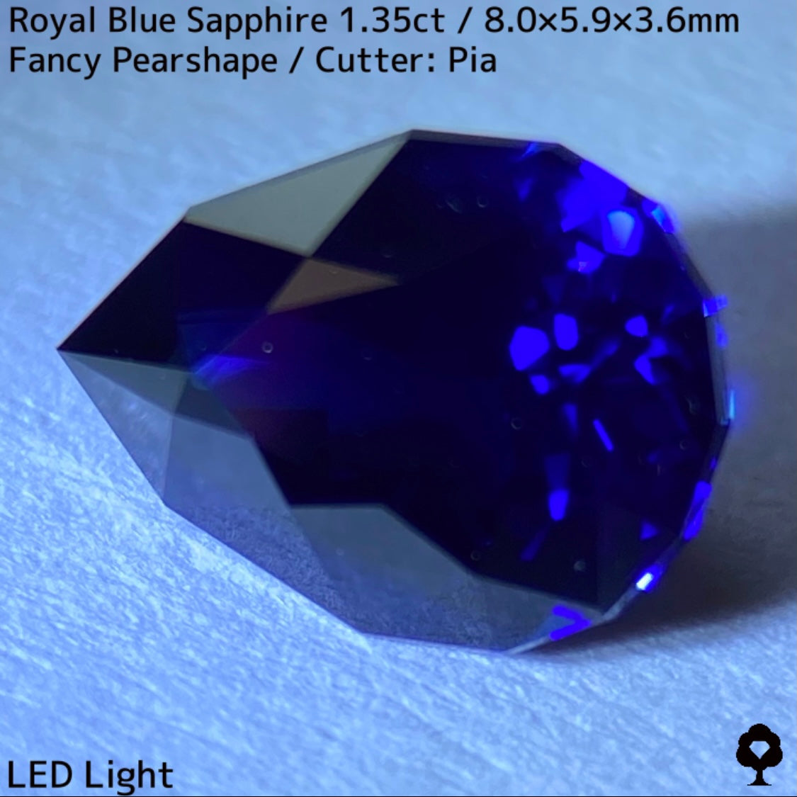 Royal Blue Sapphire 1.35ct / Thailand