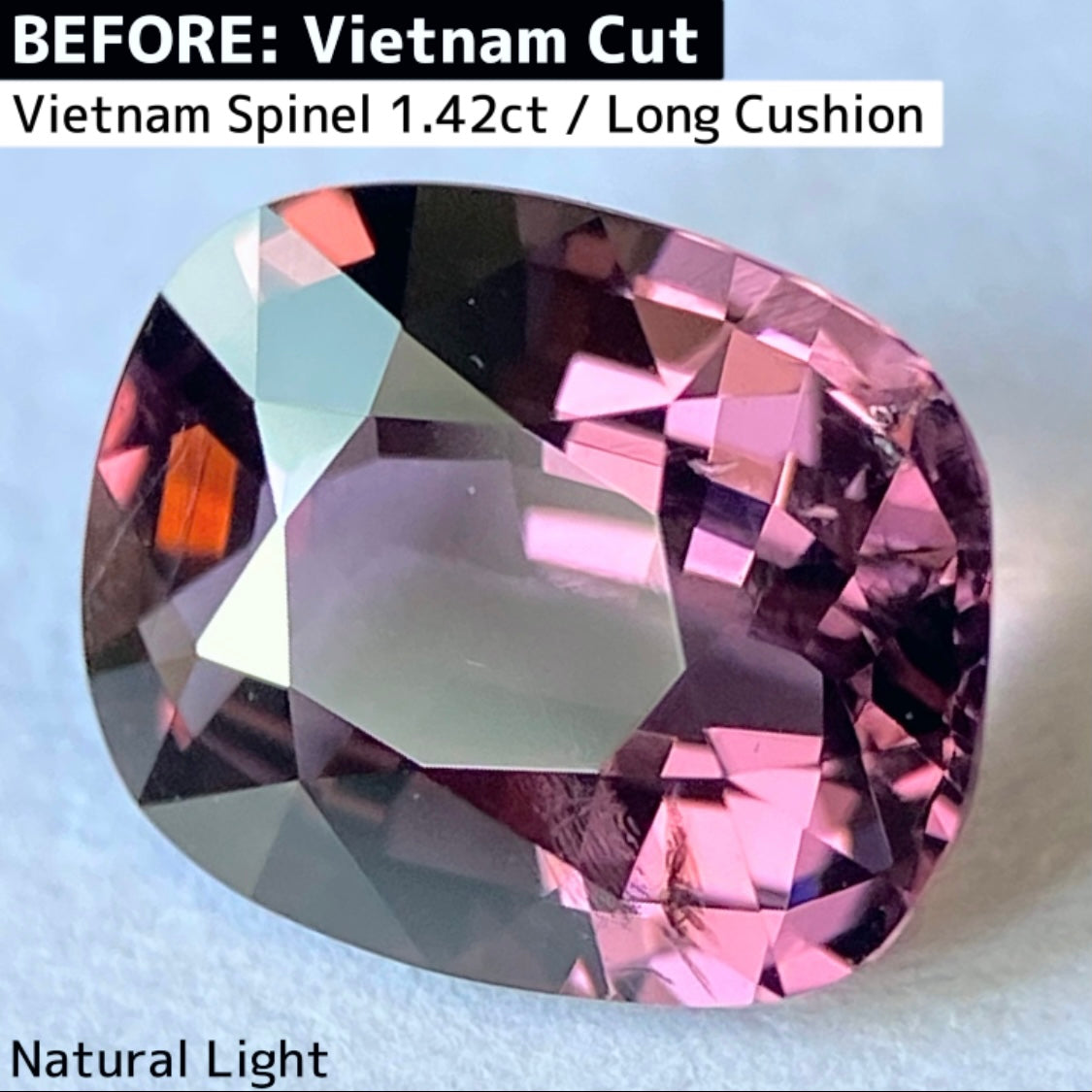 Spinel 0.888ct / Vietnam