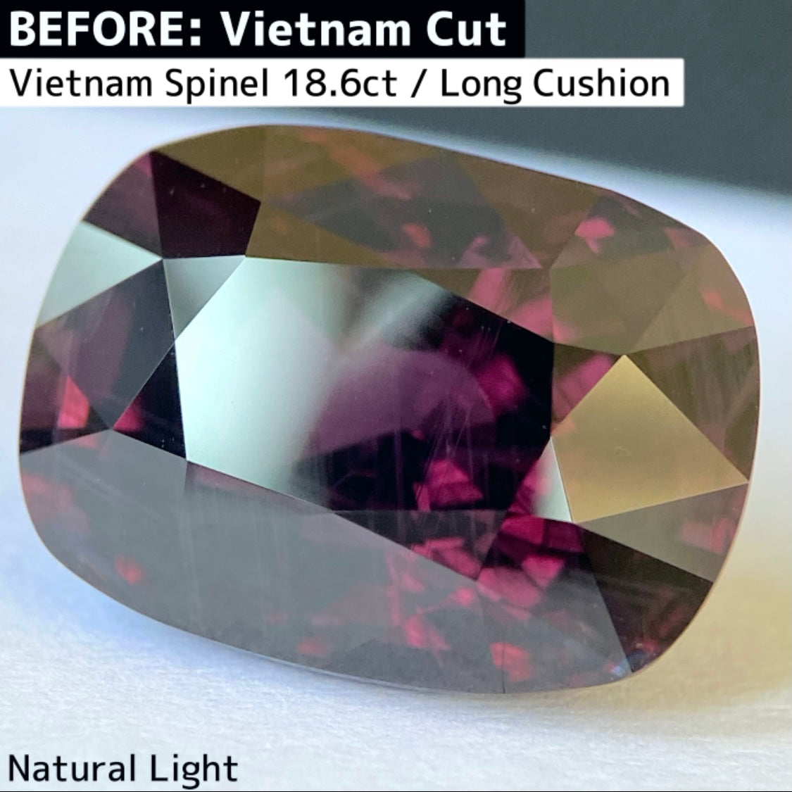 Spinel 13.52ct / Vietnam / Ayatori