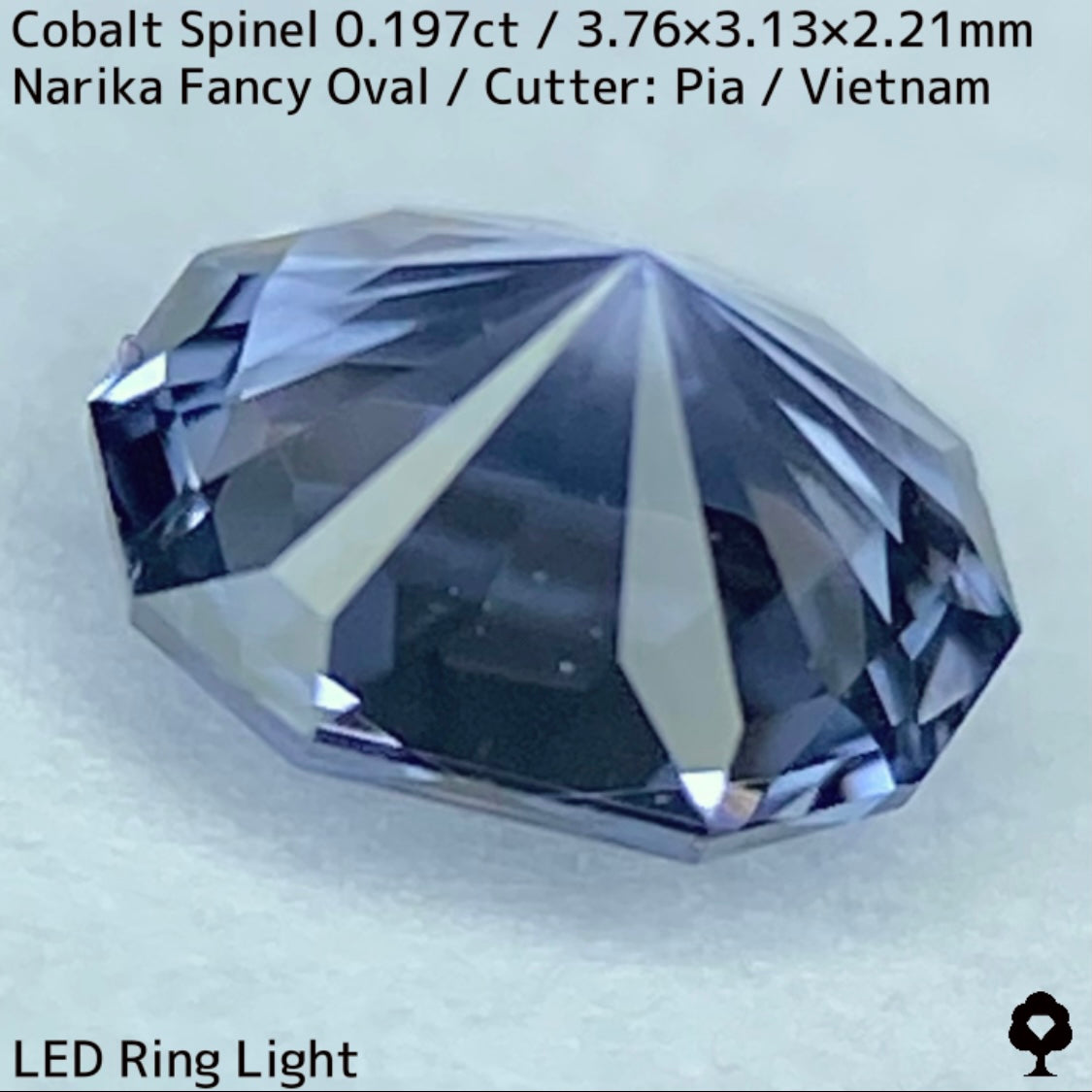 Cobalt Spinel 0.197ct / Vietnam