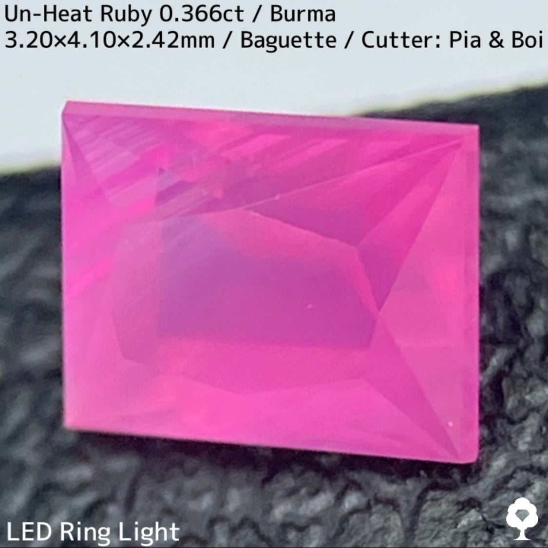 Un-Heat Ruby 0.366ct / Burma