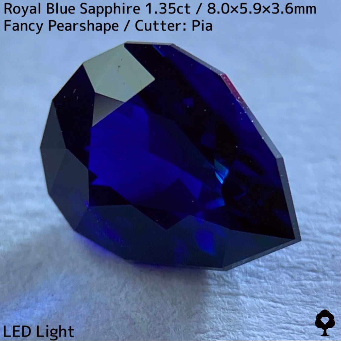 Royal Blue Sapphire 1.35ct / Thailand