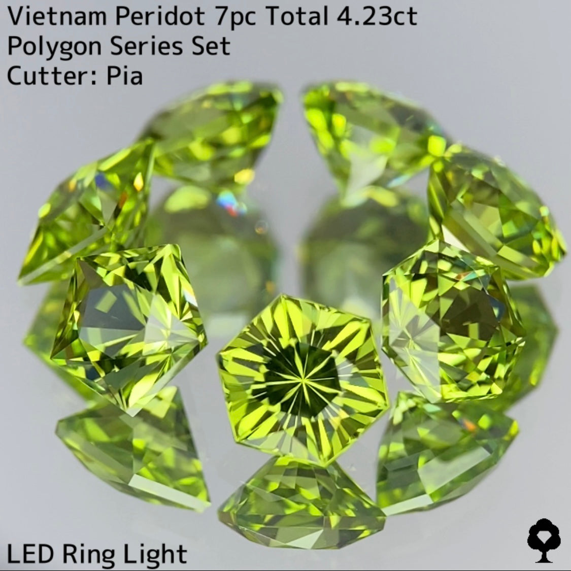 Peridot 7P 4.23ct / Vietnam / Narika collection