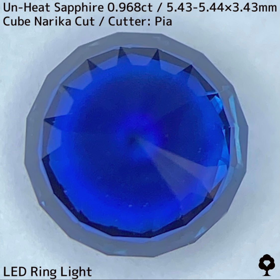 Un-Heat Sapphire 0.985ct / Kanchanaburi