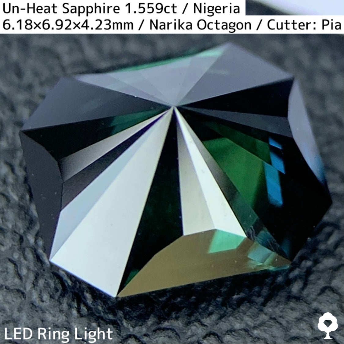 Un-Heat Sapphire 1.559ct / Nigeria