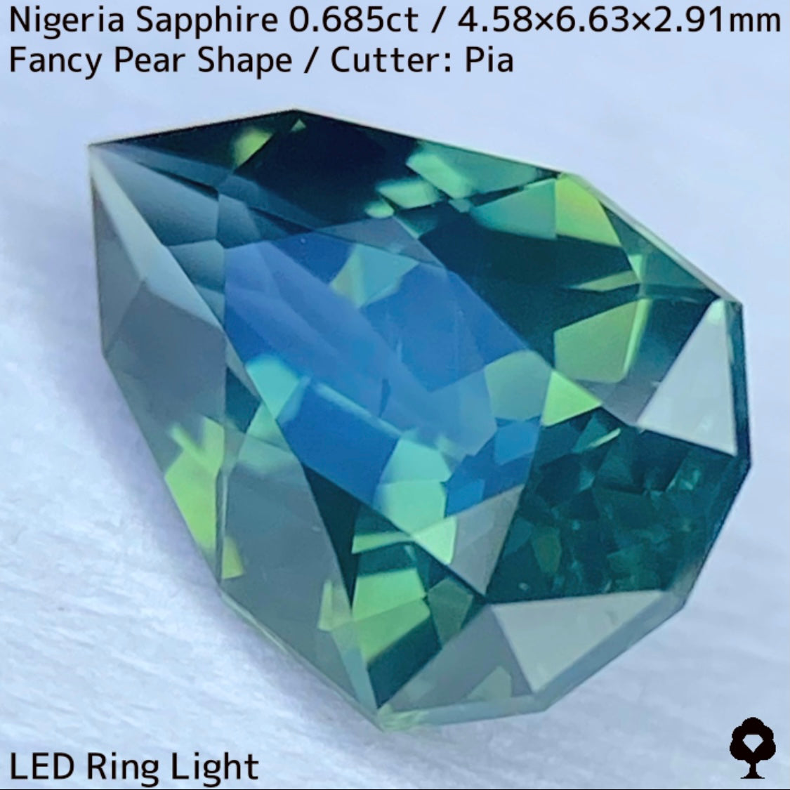 Un-Heat Sapphire 0.685ct / Nigeria
