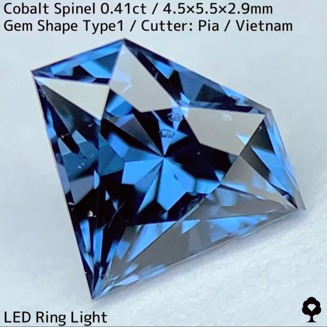 Cobalt Spinel 0.41ct / Vietnam