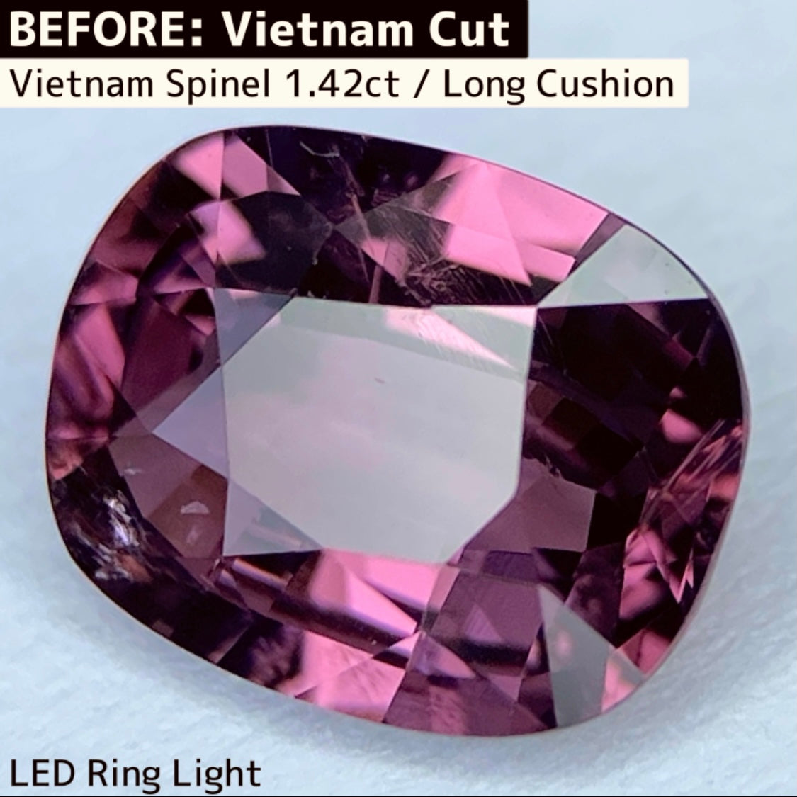 Spinel 0.888ct / Vietnam