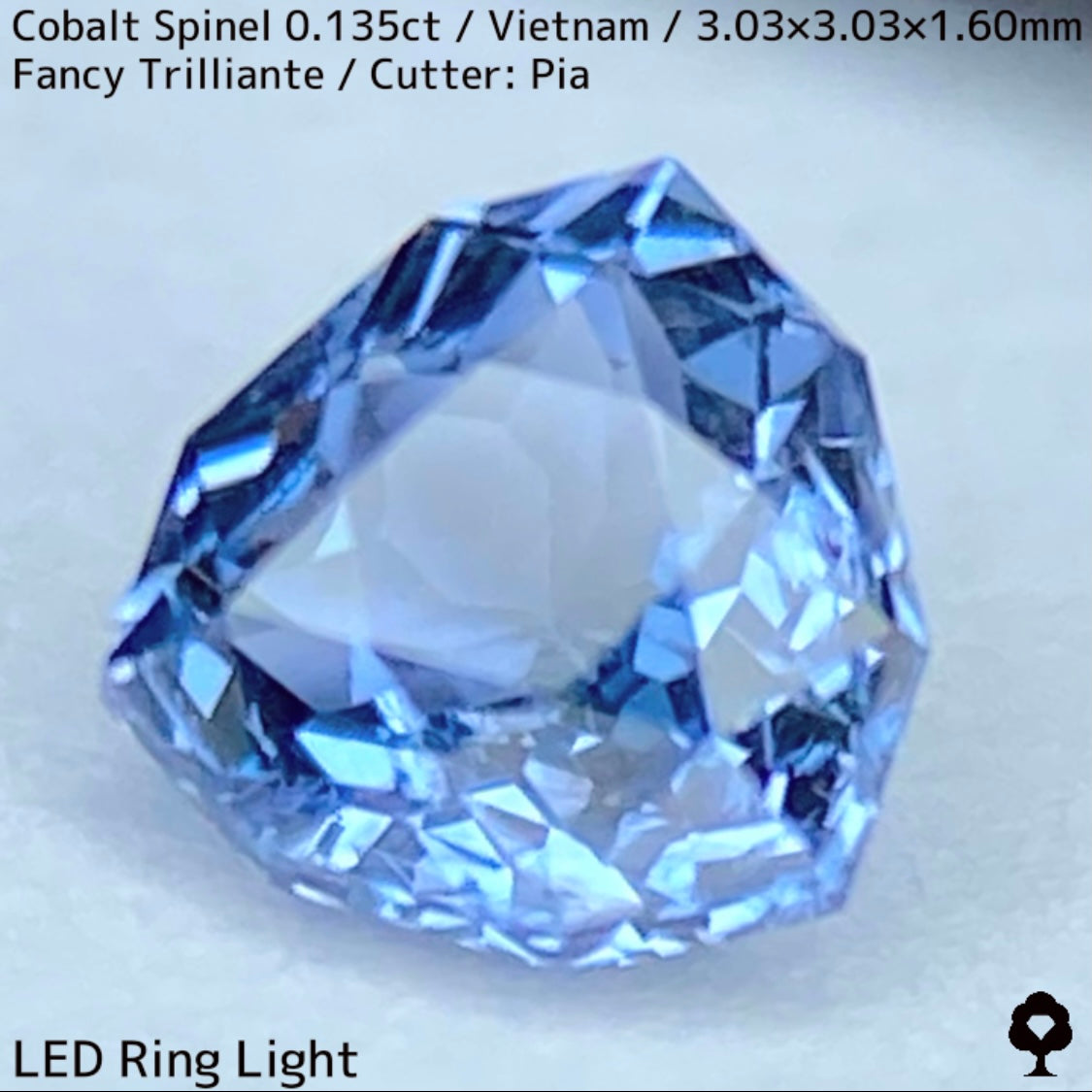 Cobalt Spinel 0.135ct / Vietnam