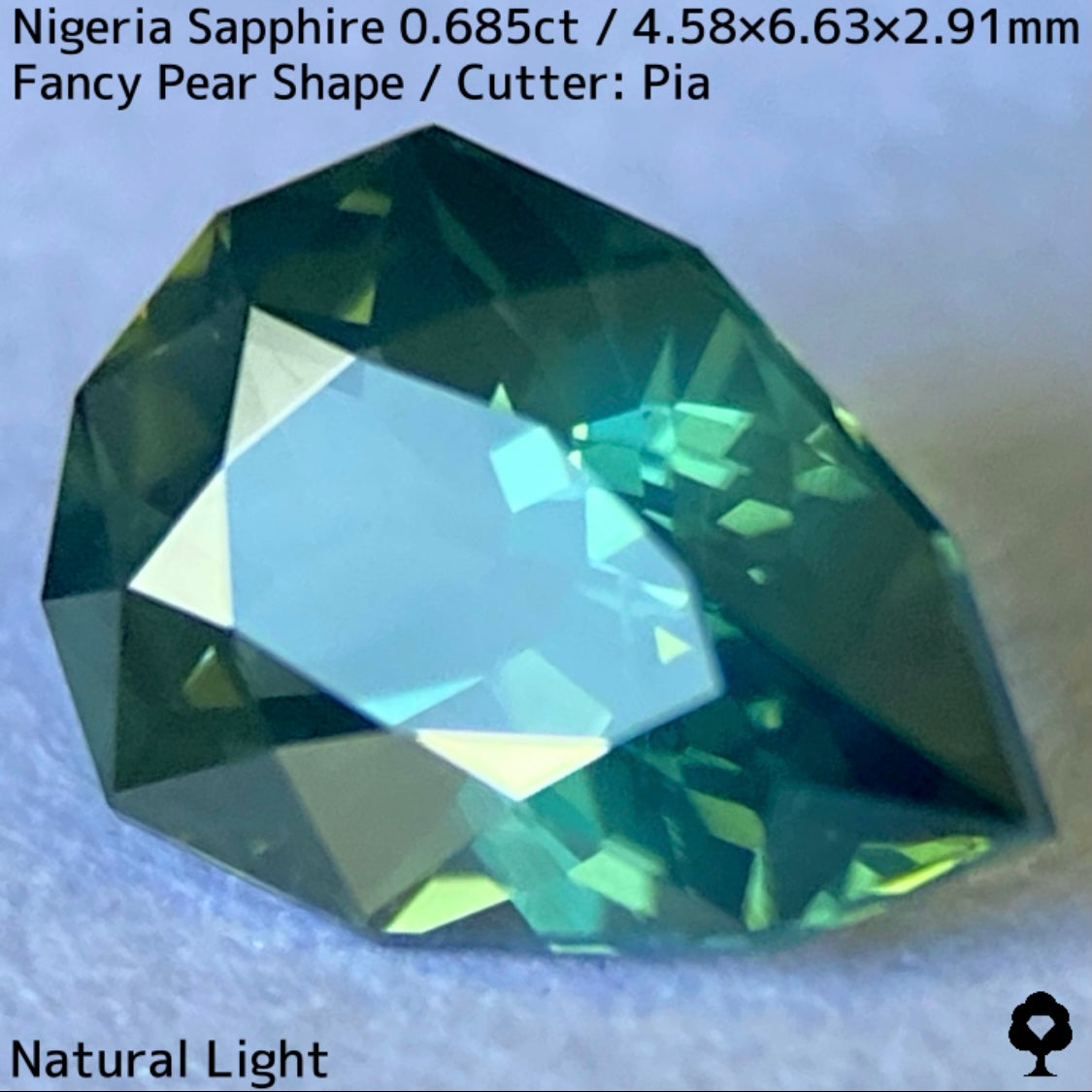 Un-Heat Sapphire 0.685ct / Nigeria