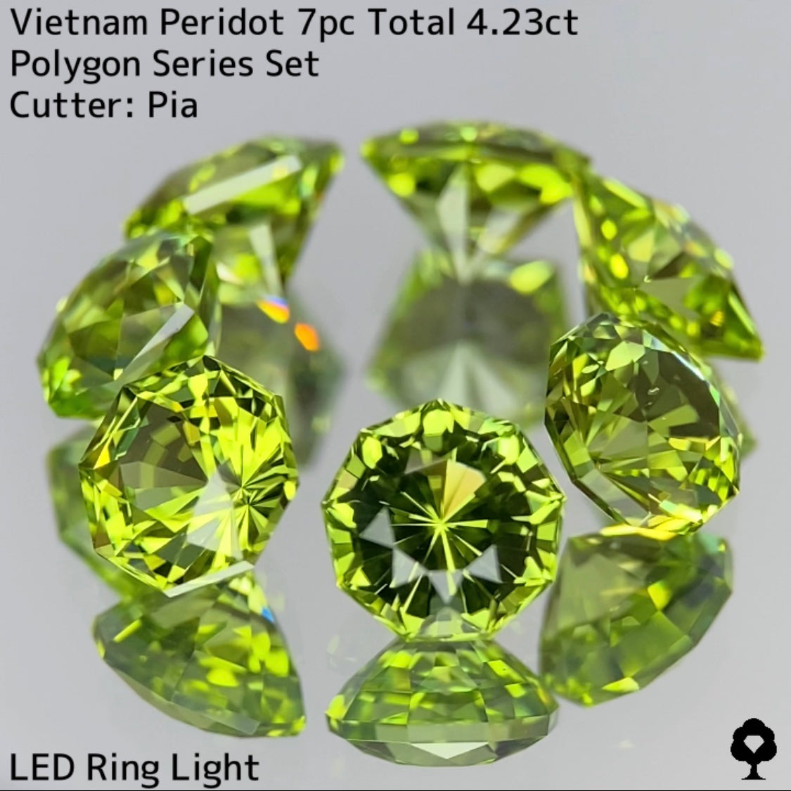 Peridot 7P 4.23ct / Vietnam / Narika collection