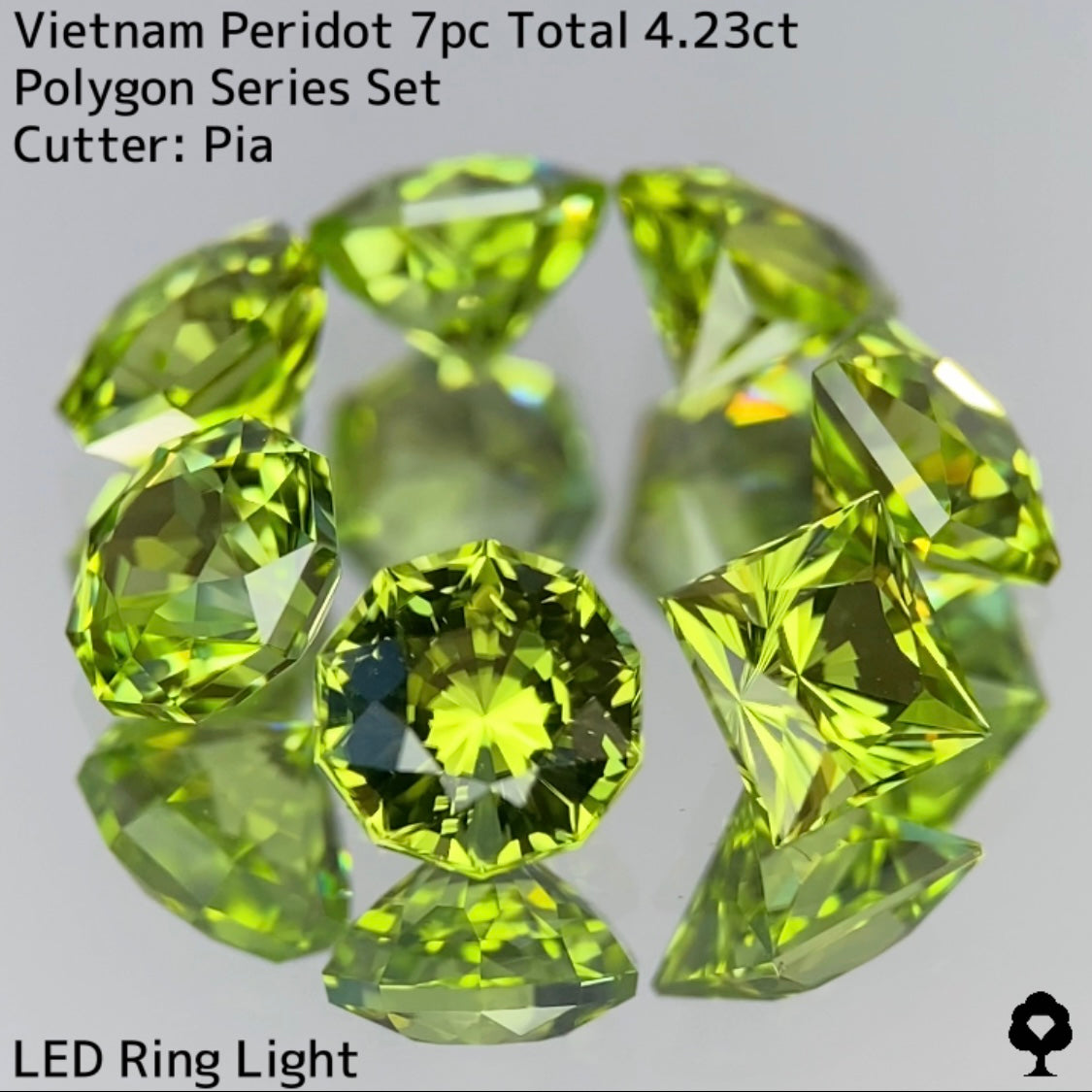 Peridot 7P 4.23ct / Vietnam / Narika collection