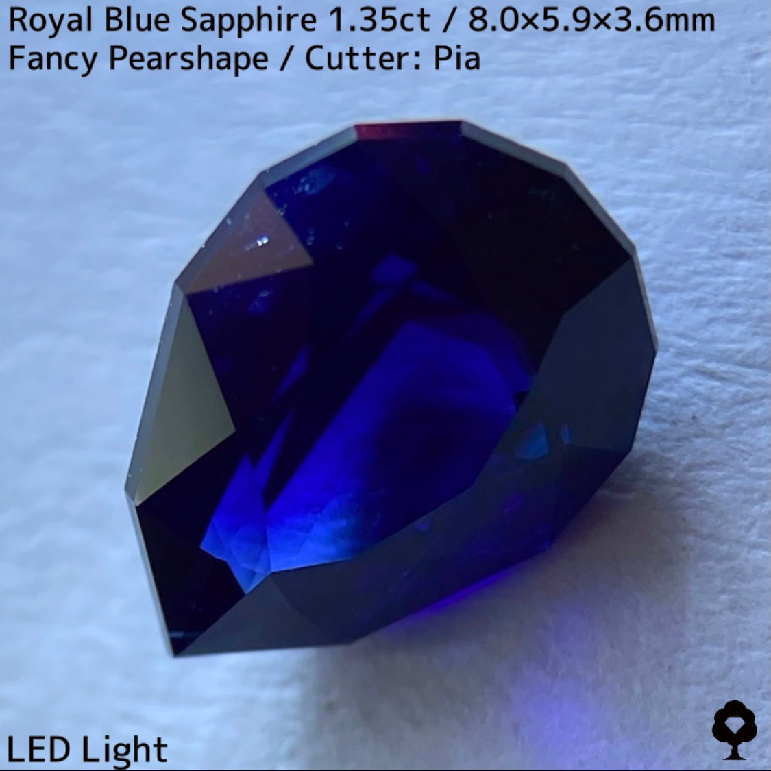 Royal Blue Sapphire 1.35ct / Thailand