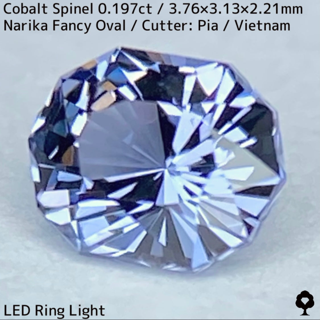 Cobalt Spinel 0.197ct / Vietnam