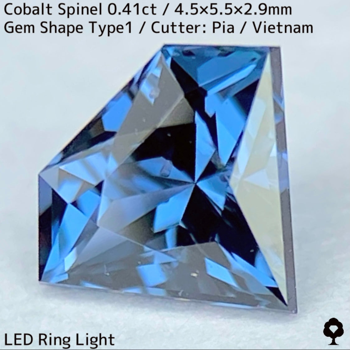 Cobalt Spinel 0.41ct / Vietnam