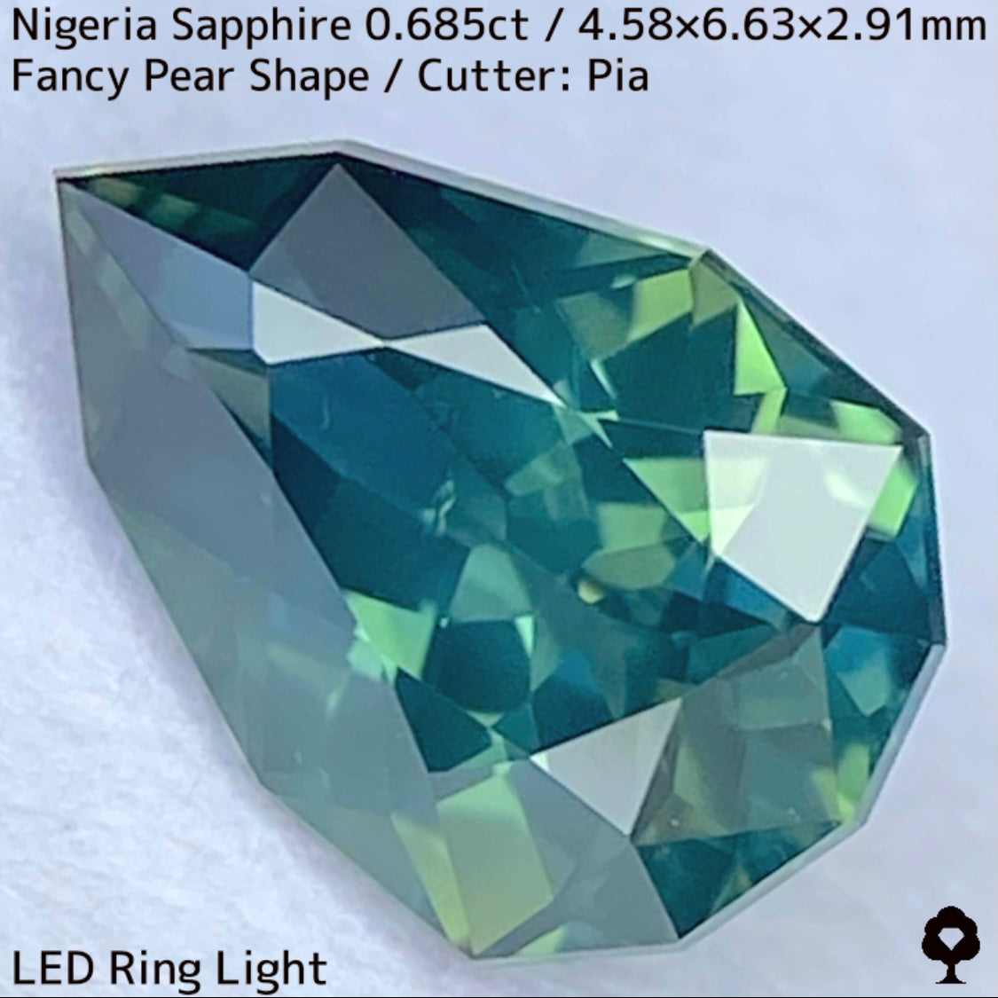 Un-Heat Sapphire 0.685ct / Nigeria