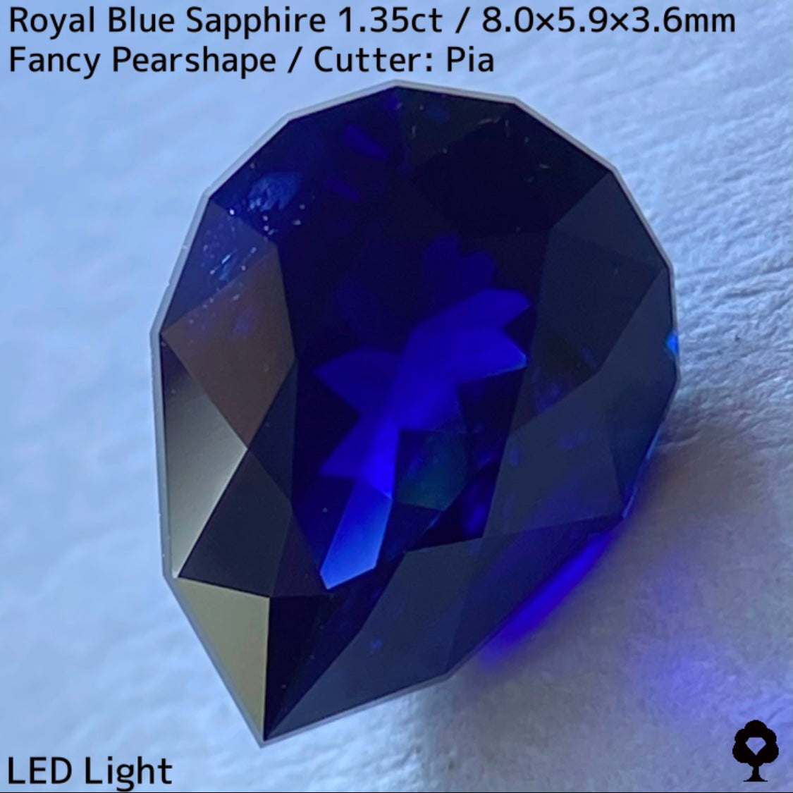 Royal Blue Sapphire 1.35ct / Thailand