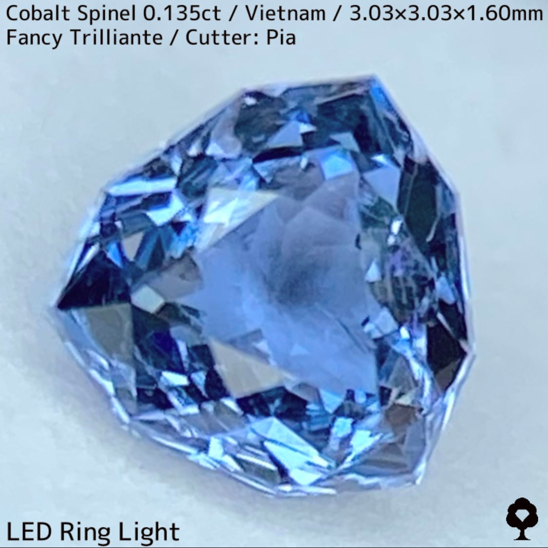 Cobalt Spinel 0.135ct / Vietnam