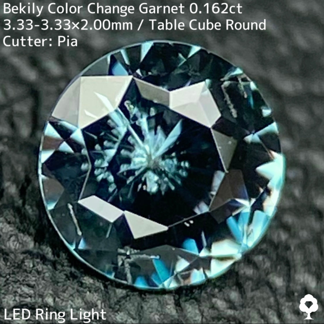 Color Change Garnet 0.162ct / Bekily(Madagascar)