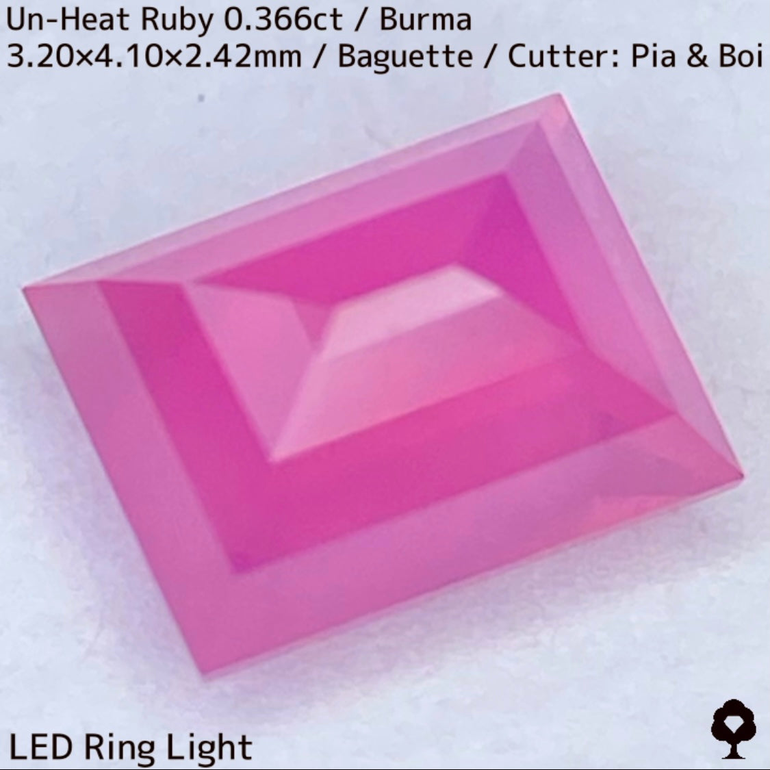Un-Heat Ruby 0.366ct / Burma