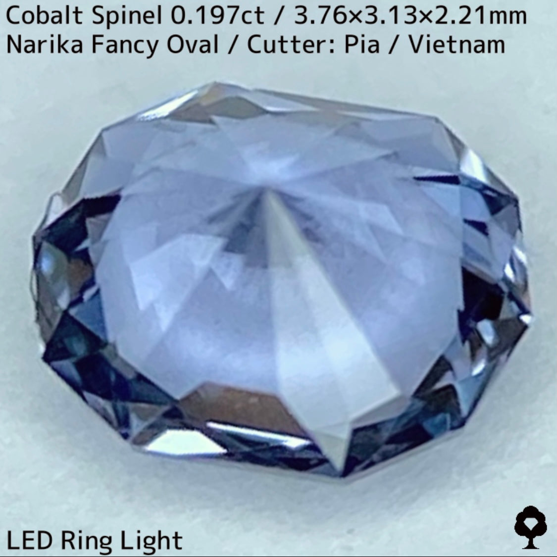 Cobalt Spinel 0.197ct / Vietnam