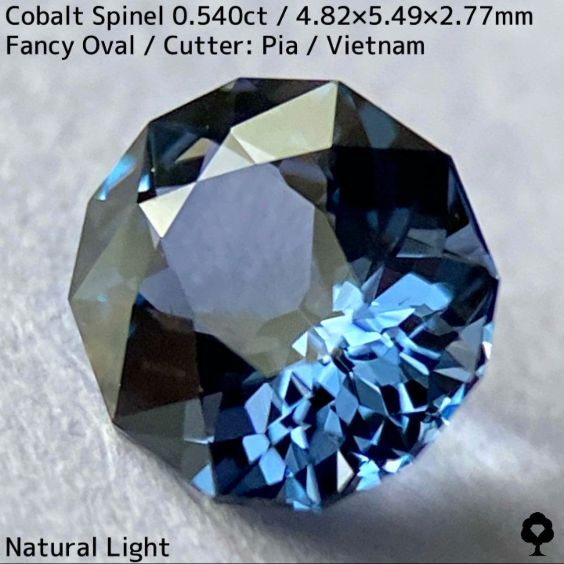 Cobalt Spinel 0.540ct / Vietnam
