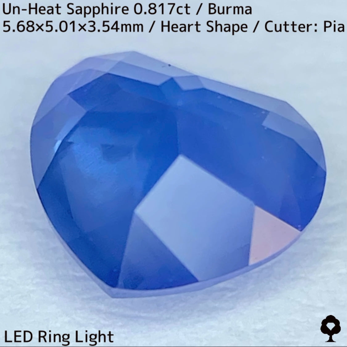 Un-Heat Sapphire 0.817ct / Burma