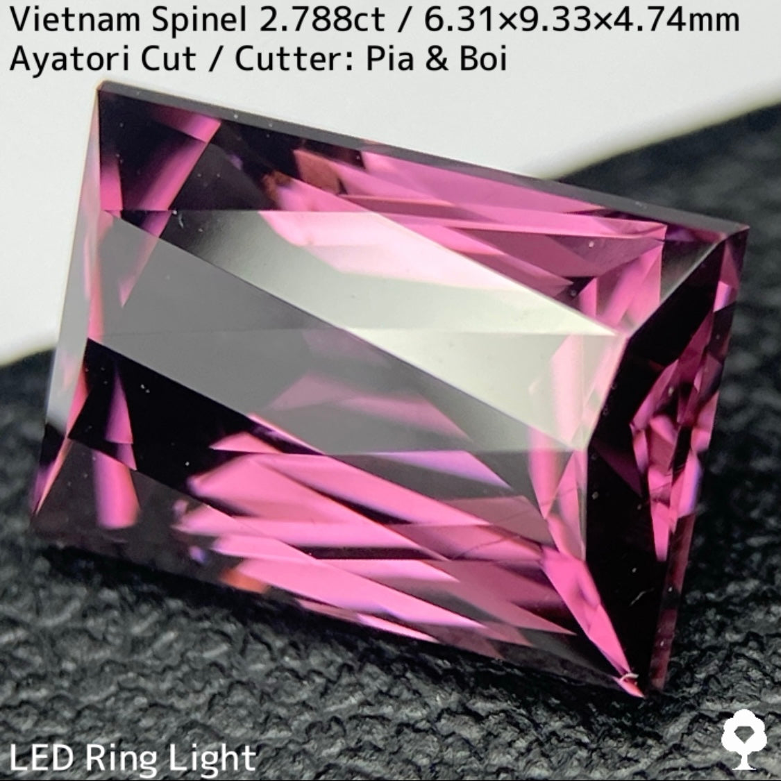 Spinel 2.788ct / Vietnam