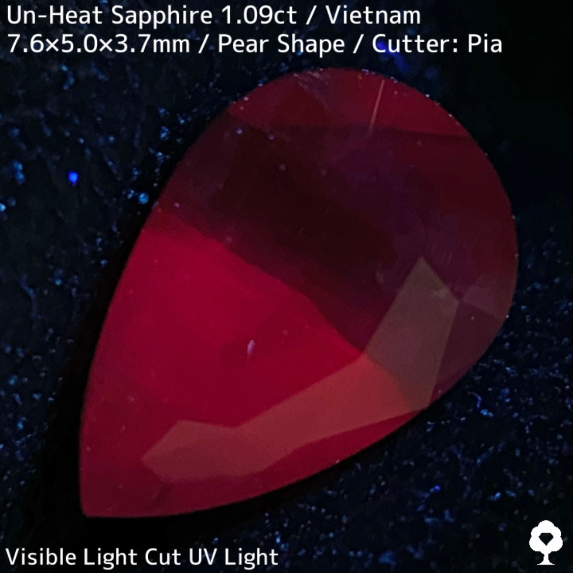 Un-Heat Sapphire 1.09ct / Vietnam