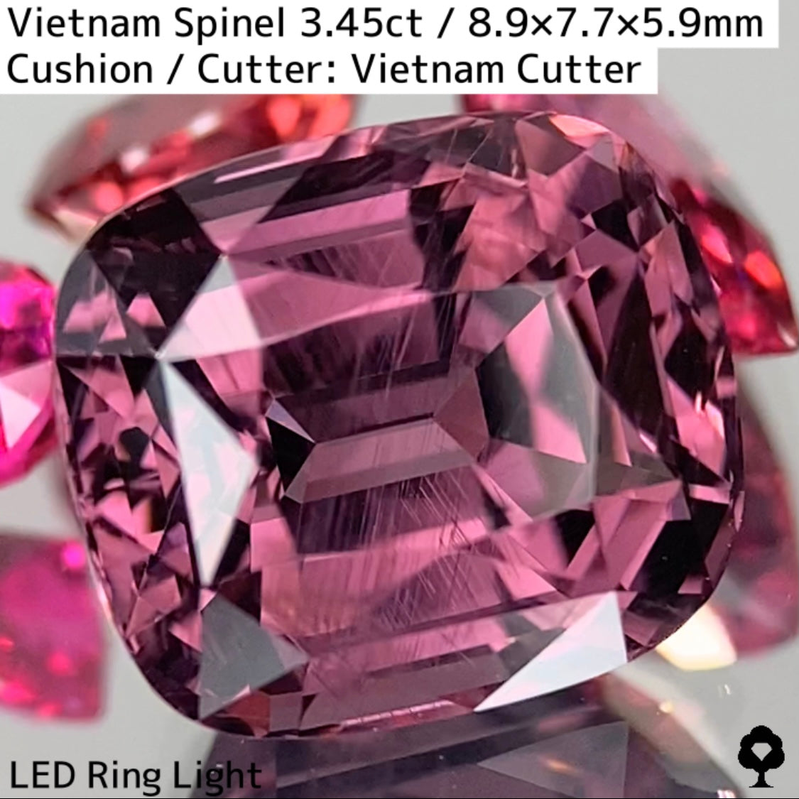 Spinel 3.45ct / Vietnam